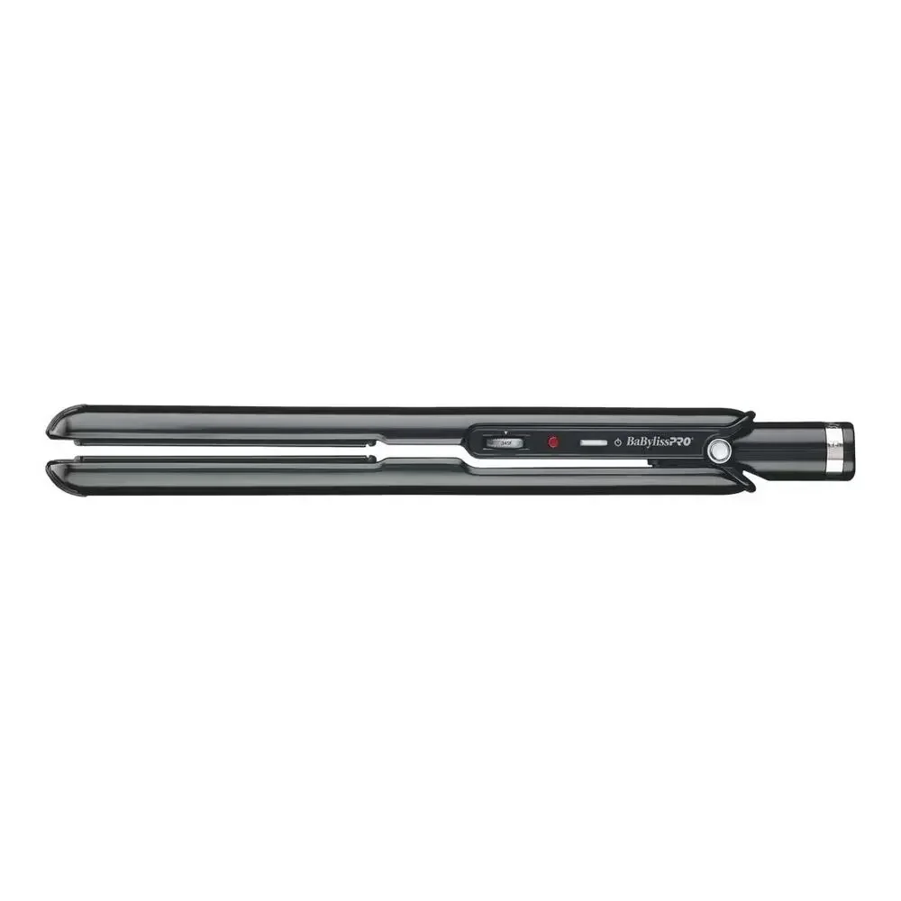 BabylissPRO Porcelain Ceramic Hair Straightening Iron Black